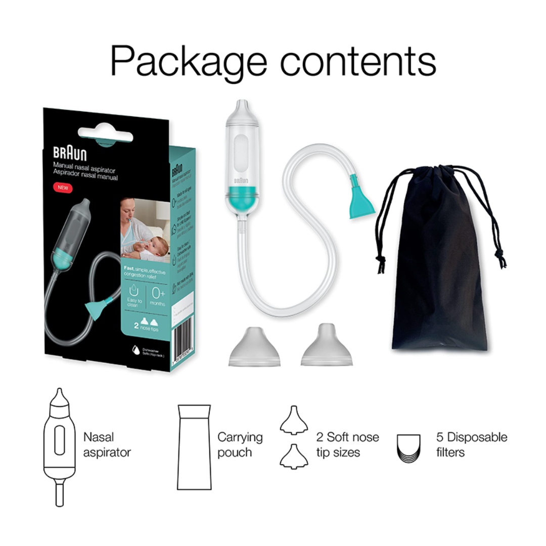 Braun Manual Nasal Aspirator BNA050 - Image 2