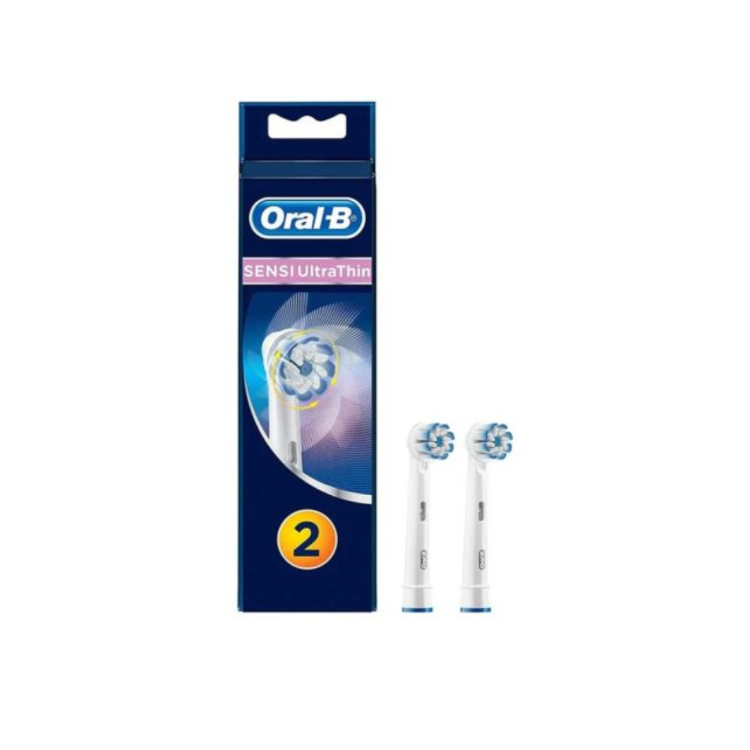 Oral B Sensi Ultrathin Replacement Brush Heads EB60 - Pack of 2
