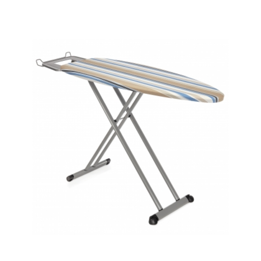 AFER Solid Black/ Sliver Ironing Board 130 x 47 cm