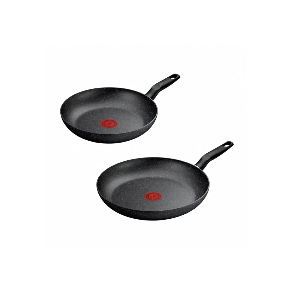 Tefal Essential Dark Frypan Set 2 pcs (Frypan 24/28 cm)