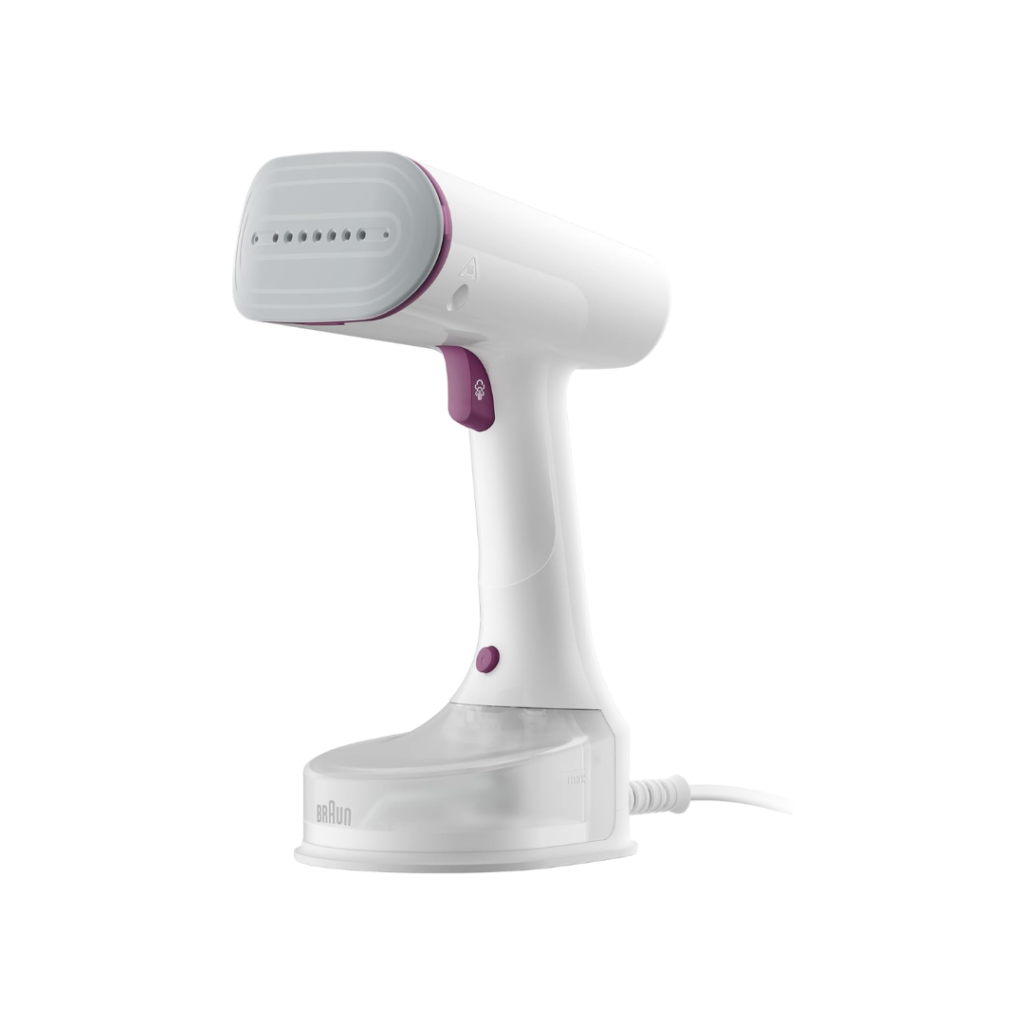 Braun White & Purple QuickStyle 5 Garment Steamer GS 5011 INT