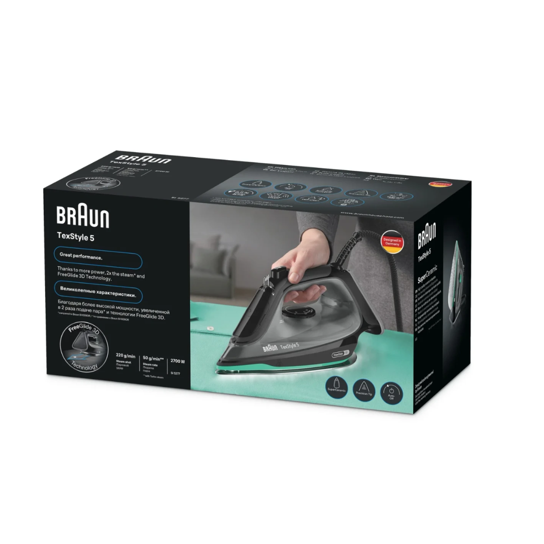 Braun TexStyle 5 Steam iron SI 5277 GR INT - Image 2