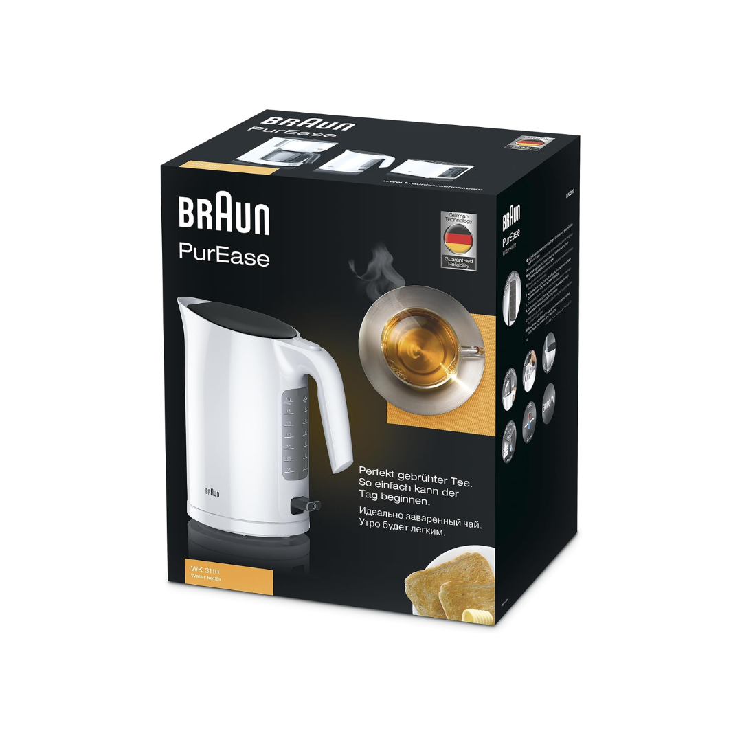 Braun PurEase White Water Kettle WK 3110 INT - Image 2
