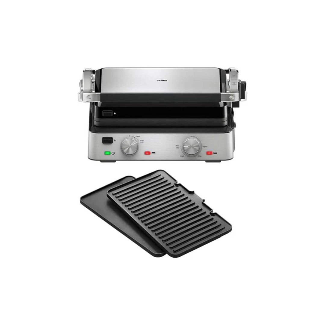 Braun MultiGrill 7 Contact Grill CG7020 Stainless Steel INT - Image 2