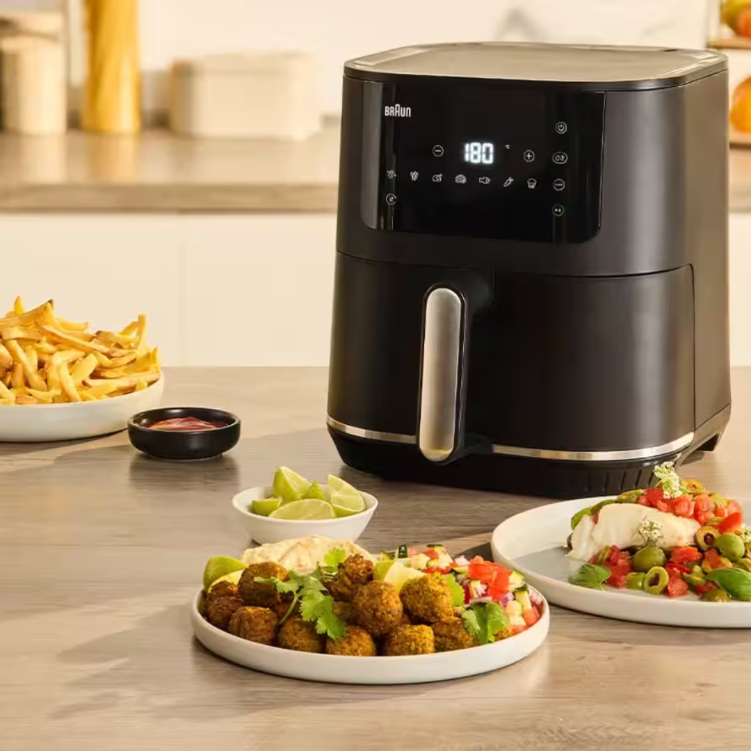 Braun MultiFry 5 Air Fryer 2-in-1 HF 5050 IBK Black INT - Image 2