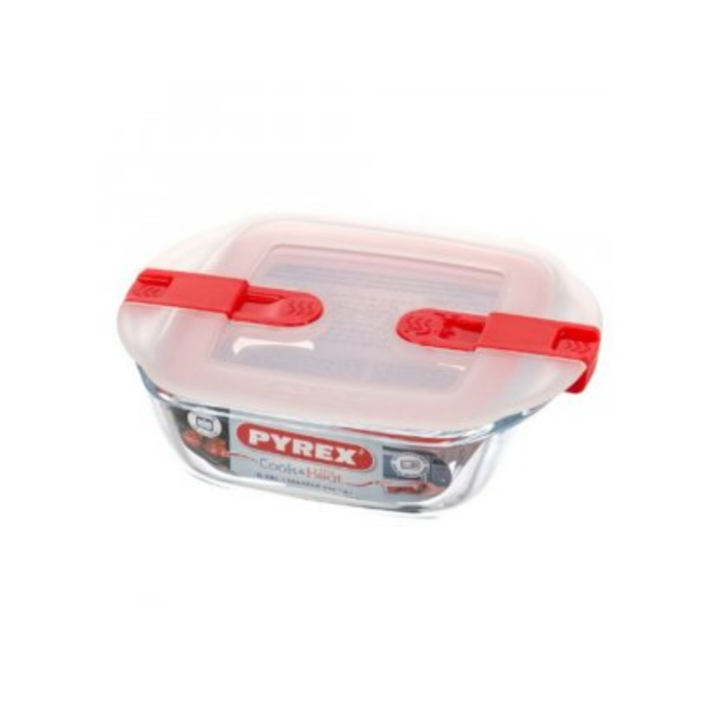 Pyrex Square Dish with Lid 14x12 210PH00