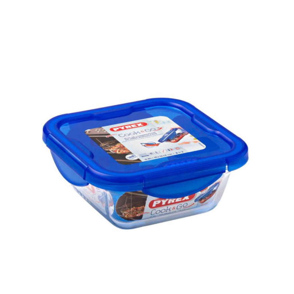 Pyrex Cook & Go Square Roaster with Lid 12 cm 289PG00