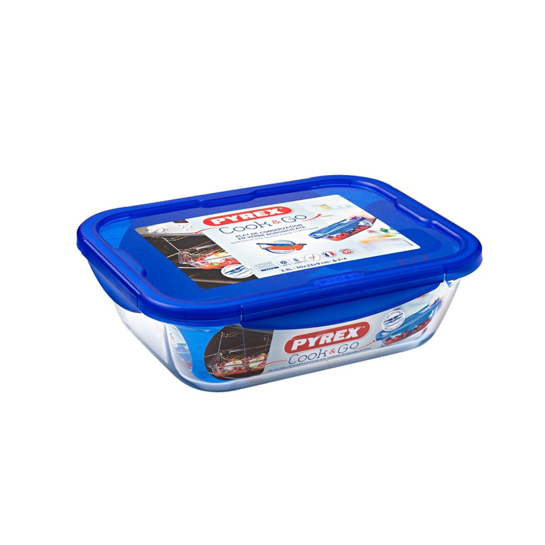 Pyrex Cook & Go Rectangular Dish 0.8L 281PG00