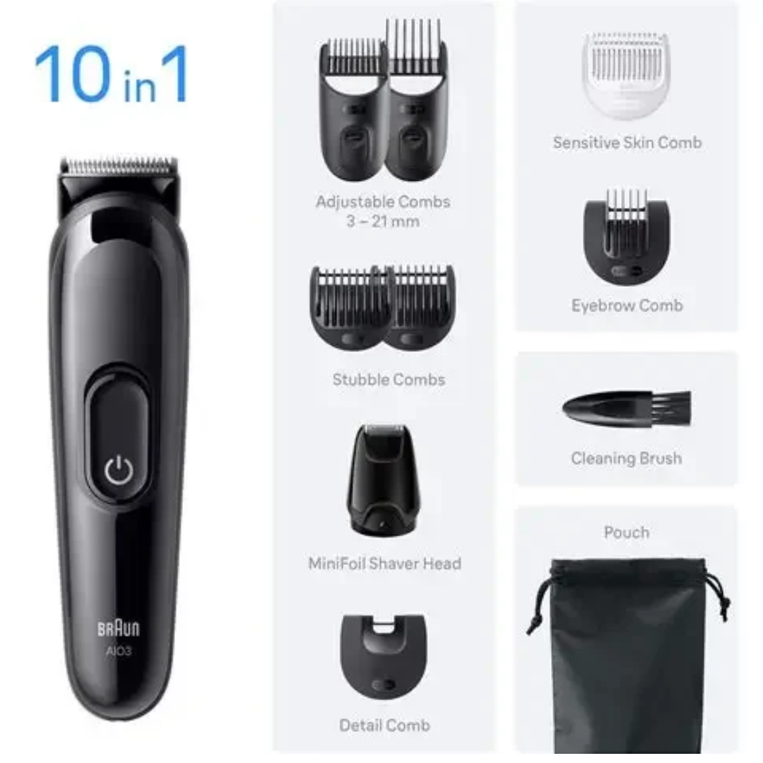 Braun Series 3 All-in-One Grooming Kit AIO3560 - Image 2