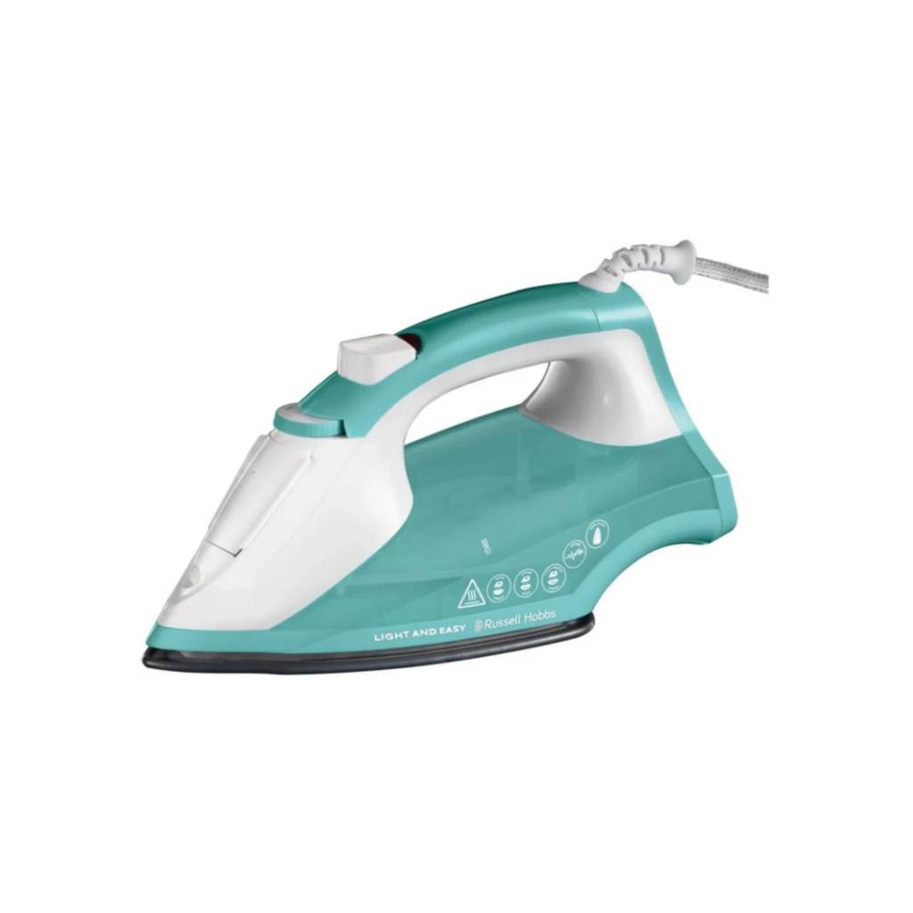 Russell Hobbs Steam Iron 2400W, 240ml Mint and White
