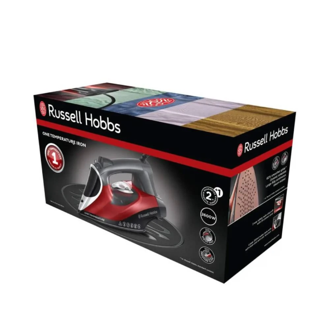 Russell Hobbs One Temperature Steam Iron 2600W, 350ml - Image 2