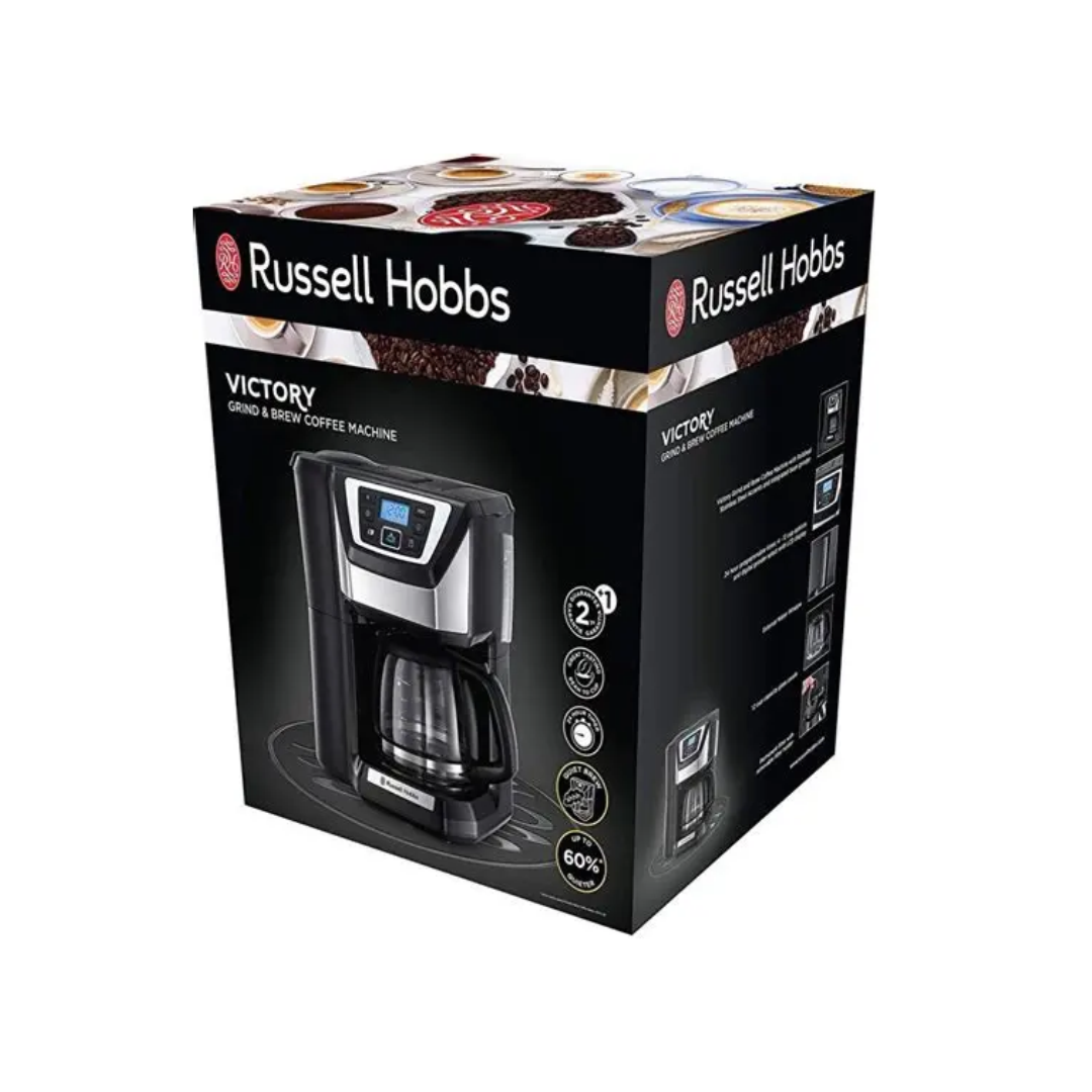 Russell Hobbs Grind & Brew Coffee Maker, 1.5L 22000-56 - Image 2
