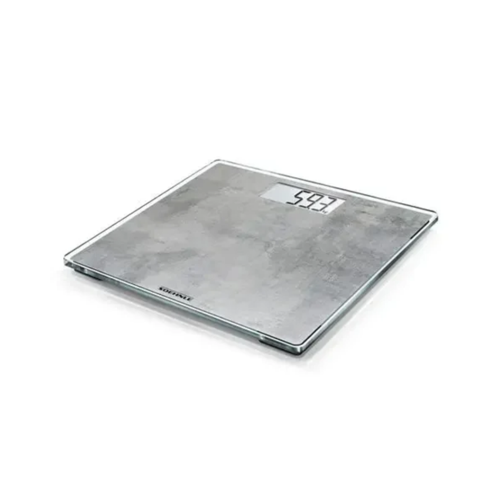Soehnle Style Sense Compact 300 Concrete Digital Bathroom Scale 63882 – 180 kg