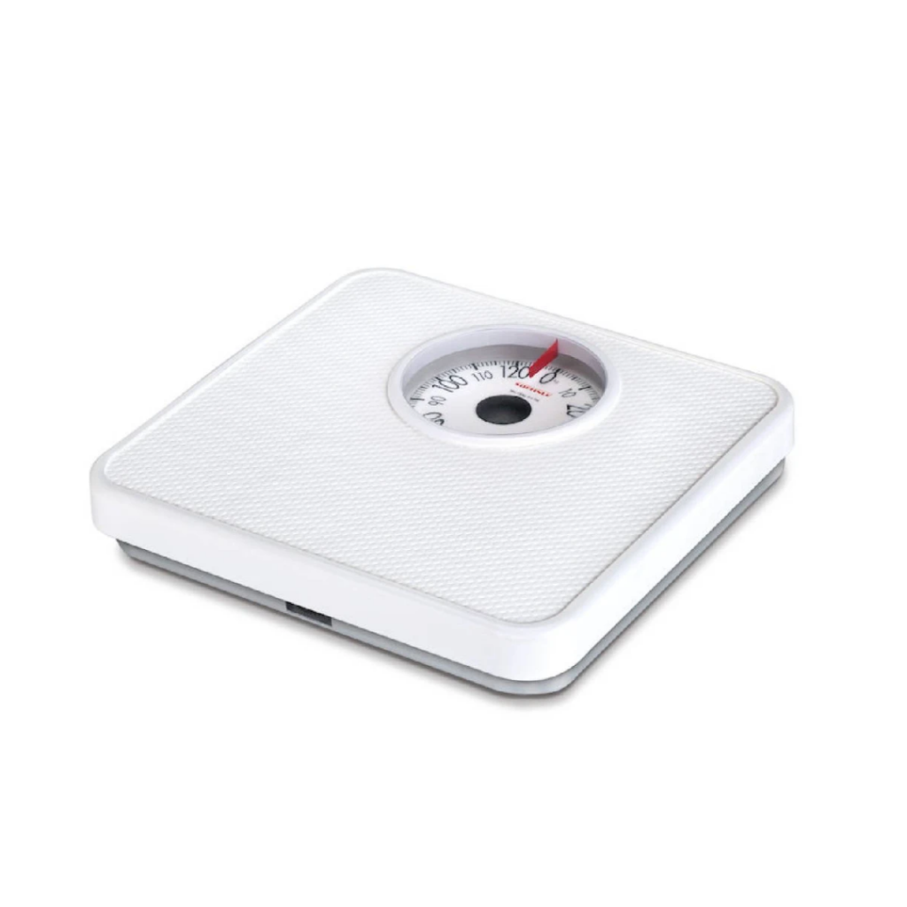 Soehnle Tempo White Mechanical Bathroom Scale 61098 – 130 kg