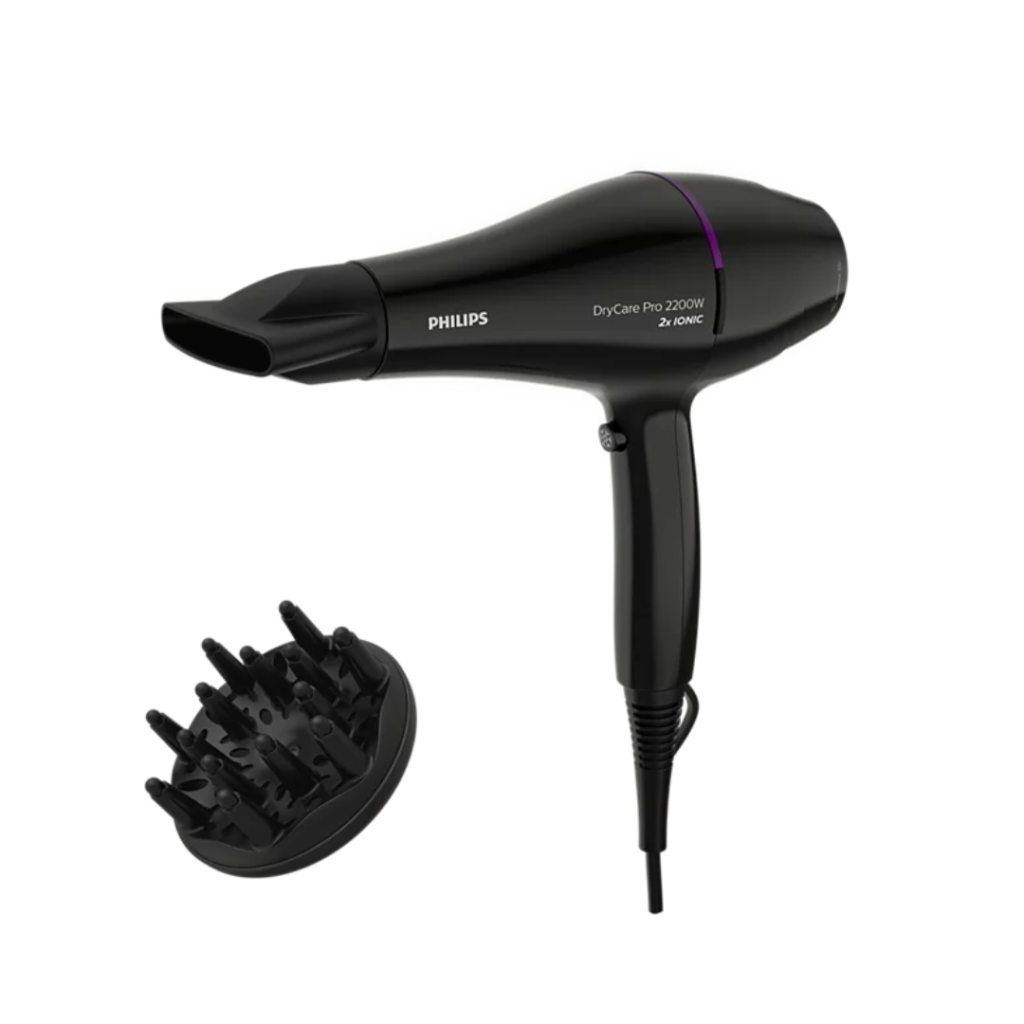 Philips Pro Ionic Hair Dryer with Diffuser 2200W BHD274
