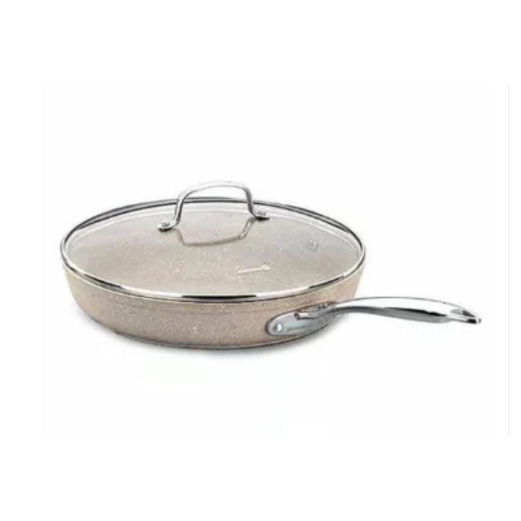 Korkmaz Granita Frypan With Lid 26-28 cm – 2.5L-3L W/Lid