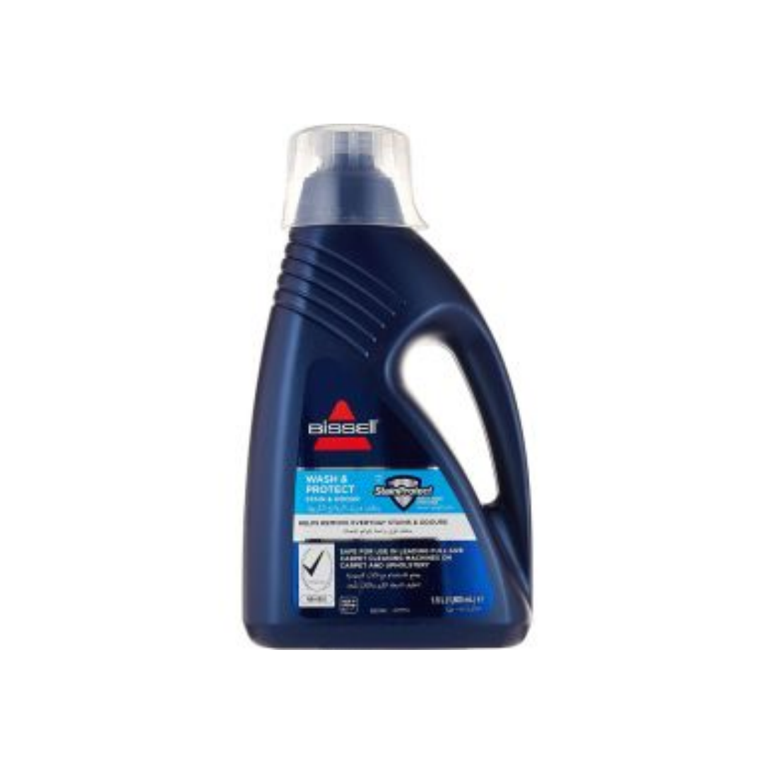 Bissell Wash & Protect Stain & Odour 2X Carpet Cleaning Formula 1086K – 1.5 L