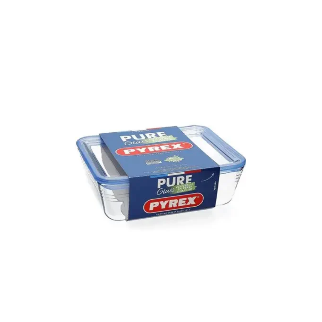 Pyrex Rectangular Roaster with Lid 1.5L 242A000
