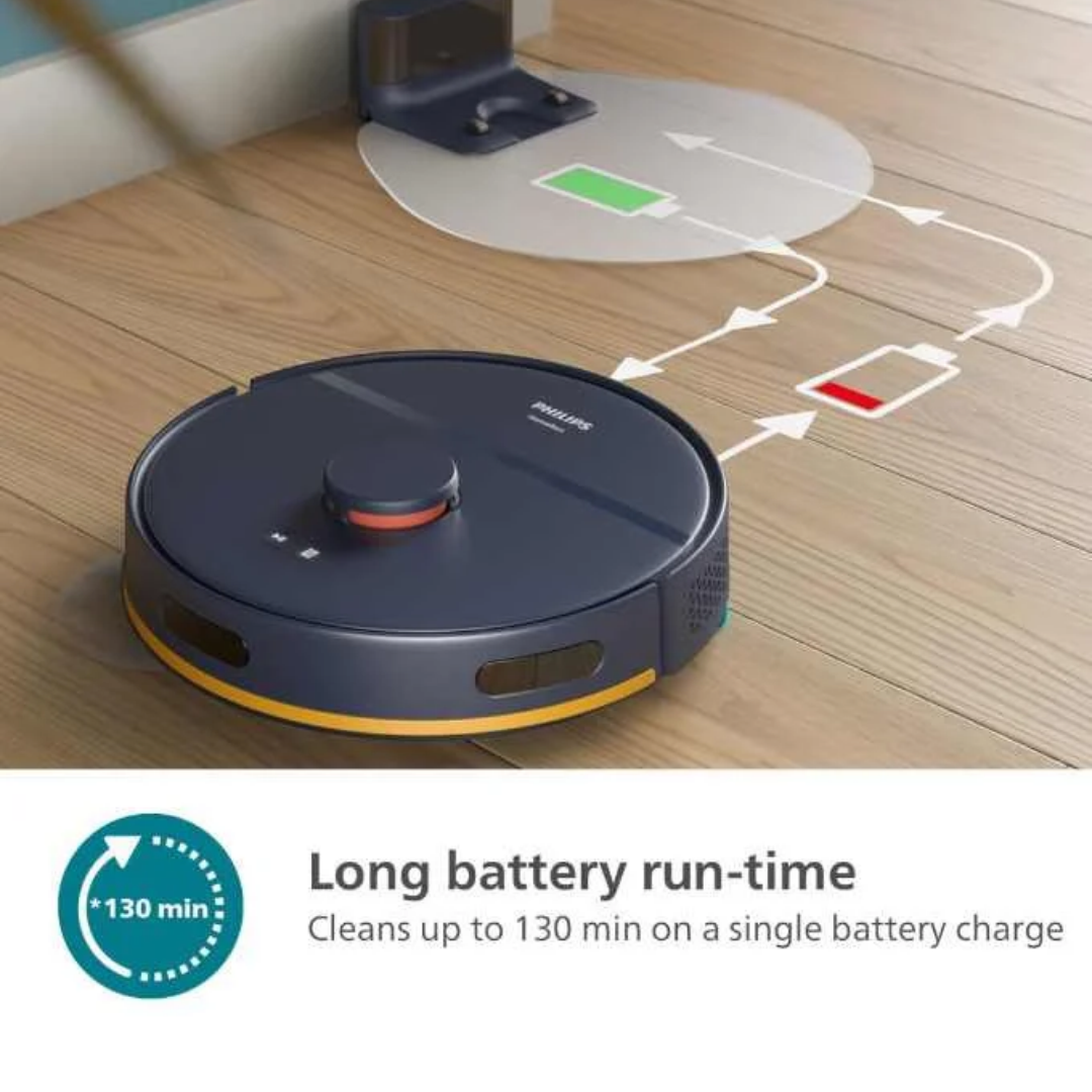 Philips HomeRun Robot Vacuum & Mop 300ml XU2000 - Image 3