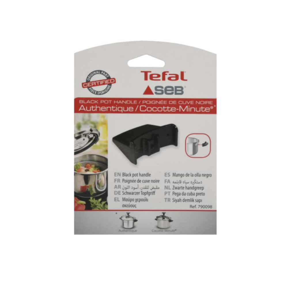 Tefal Authentique Pressure Cooker Body Handle, Black (790098)