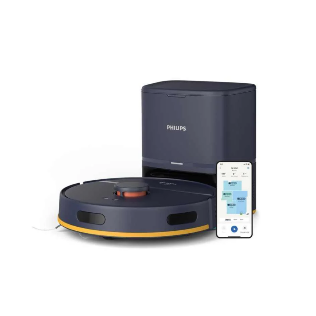 Philips HomeRun Robot Vacuum & Mop with Auto-Empty Station 300ml XU2100