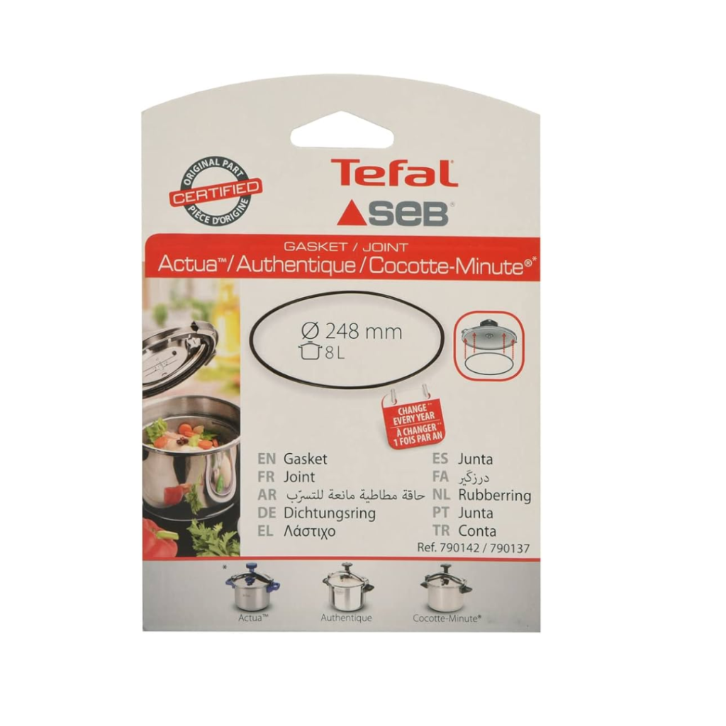 Tefal Authentique Pressure Cooker Gasket 8 L (790142)