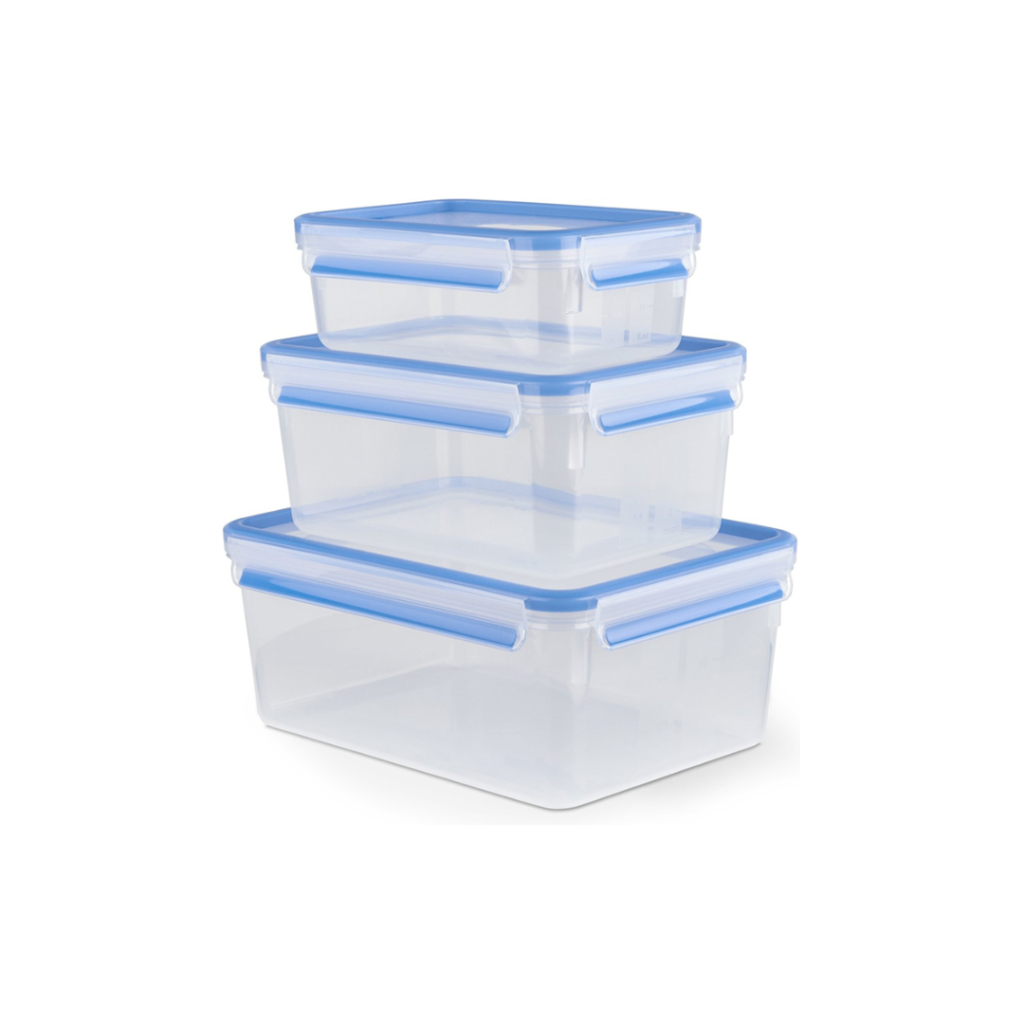 Tefal Masterseal 3-Piece Food Storage Set 1L + 2.2L + 3.7L N1033010