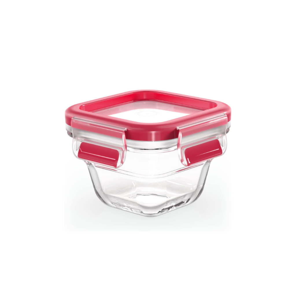 Tefal Masterseal Glass Square Food Storage Container 0.18-0.8L